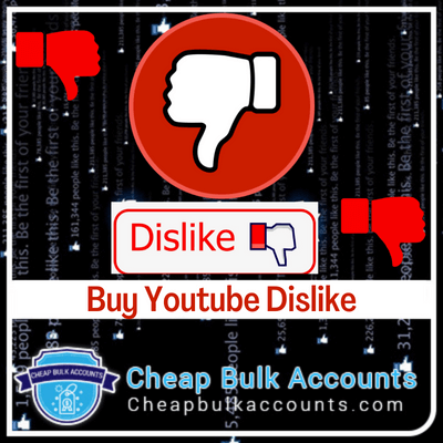 Buy Youtube Dislike